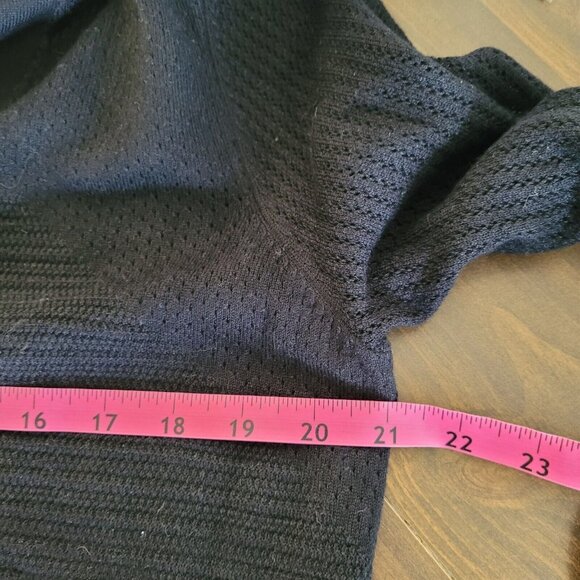 Spense Sweater Womens XL Black‎ Cardigan 3/4 Sleeve Hook & Eye Classic Essential - Picture 9 of 12